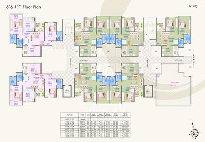 Project Image of 742.0 - 988.0 Sq.ft 2 BHK Apartment for buy in Goodwills Palaash Riveria