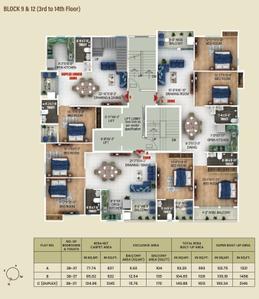 Project Image of 1087.0 - 2146.0 Sq.ft 2 BHK Apartment for buy in Urbanlite Ashiyana Sparklin City Block 9 10 11 And 12