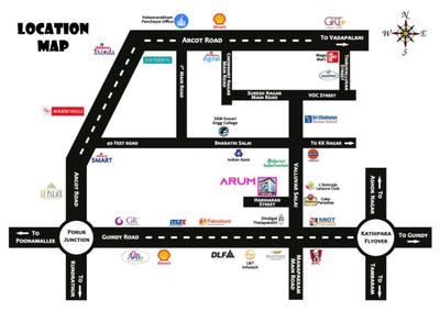 Project Image of 976.0 - 1174.0 Sq.ft 2 BHK Apartment for buy in Ashwin Arum