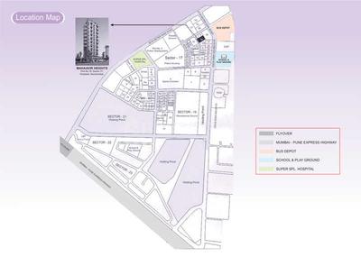 Project Image of 1018 Sq.ft 2 BHK Apartment / Flat for sale in Kalamboli for Rs. 10500000