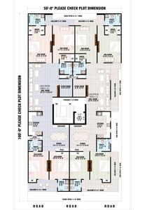 Reality Vision Delux Floors Vision Delux Floors Cluster Plan from 1st to 4th Floor 1