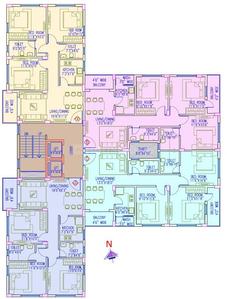 Project Image of 876.0 - 1364.0 Sq.ft 2 BHK Apartment for buy in Aspirations Harmony