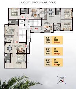 Project Image of 480.0 - 1650.0 Sq.ft 1 BHK Apartment for buy in Percept Marvella