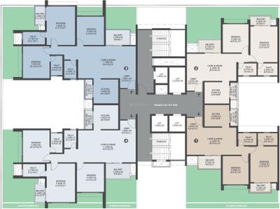 Project Image of 662.27 - 1218.36 Sq.ft 2 BHK Apartment for buy in VTP Verve