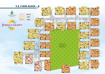 Project Image of 1134.0 - 1955.0 Sq.ft 2 BHK Apartment for buy in Asrithas Jewels County