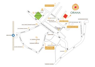 Project Image of 384.0 - 956.0 Sq.ft 1 BHK Apartment for buy in Oriana