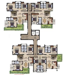 Project Image of 1880.0 - 2615.0 Sq.ft 3 BHK Apartment for buy in Panchratna Heritage