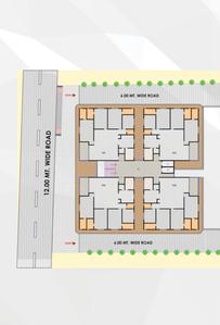 Project Image of 0.0 - 1870.23 Sq.ft 4 BHK Apartment for buy in Manisha Merriott Paradise
