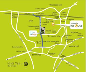 Project Image of 1000.0 - 4200.0 Sq.ft Residential Plot Plot for buy in OM Shakthy Kanopus D