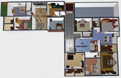Project Image of 834.0 - 1632.0 Sq.ft 2 BHK Apartment for buy in Sri Royal Residency