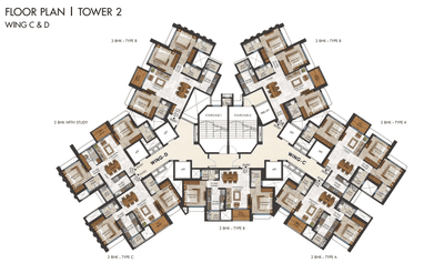 Project Image of 1625 Sq.ft 3 BHK Apartment / Flat for sale in Mulund East for Rs. 28500000