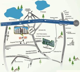 Project Image of 0.0 - 1555.0 Sq.ft 3 BHK Apartment for buy in Giridhari Isola