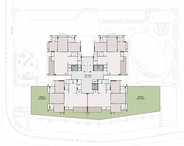 Project Image of 1282.74 - 1301.14 Sq.ft 3 BHK Apartment for buy in Sadhna Skywalk Luxuria