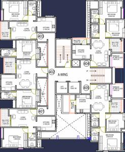 Project Image of 431.0 - 686.0 Sq.ft 1 BHK Apartment for buy in Gulmohar Notting Hill Phase II