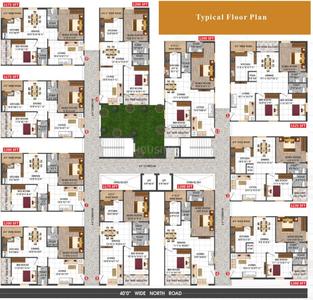 Project Image of 1175.42 - 1525.57 Sq.ft 2 BHK Apartment for buy in Lotus Srinivasam
