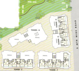 Westin Pushpak Heights Tower E F G And H Images for layoutPlan 1