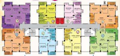 Project Image of 632.6 - 1123.97 Sq.ft 2 BHK Apartment for buy in Mohona Swarna Bhoomi Phase Ii
