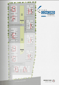 Project Image of 648.42 - 948.0 Sq.ft 2 BHK Apartment for buy in Kiran Concord Towers