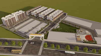 Project Image of 436.91 - 633.24 Sq.ft 2 BHK Apartment for buy in Shantama Happy City Phase 2