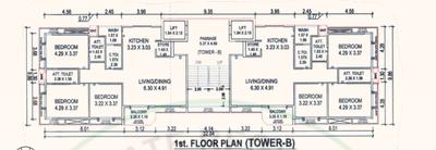 Project Image of 3082.68 - 3606.34 Sq.ft 3 BHK Apartment for buy in Anadi Kesar Elegance