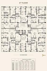 Project Image of 831.0 - 1332.0 Sq.ft 2 BHK Apartment for buy in Gangotree Pranali