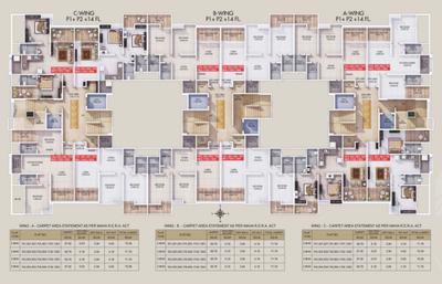 Project Image of 431.31 - 575.12 Sq.ft 2 BHK Apartment for buy in Atria Dhanashree Aanand 1