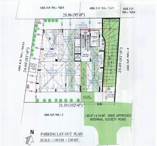 Project Image of 1100.83 - 1497.26 Sq.ft 3 BHK Apartment for buy in Dhanlaxmi Sanjh