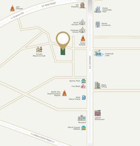Project Image of 2173.77 - 2207.79 Sq.ft 4 BHK Apartment for buy in Akshar Evara