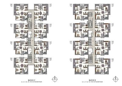 Project Image of 1575.0 - 2210.0 Sq.ft 3 BHK Apartment for buy in White Waters At Y