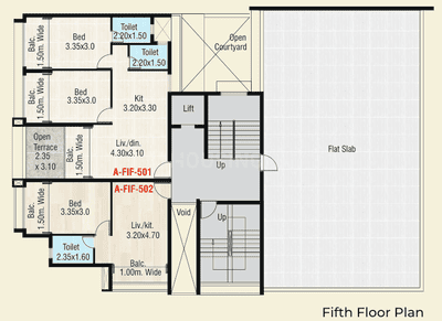 Project Image of 613.87 - 1106.64 Sq.ft 1 BHK Apartment for buy in Kharangate Silicon Valley