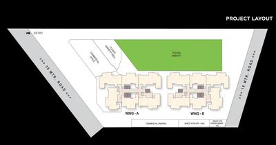 Project Image of 1501 Sq.ft 3 BHK Apartment / Flat for sale in Ravet for Rs. 13000000