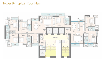 Project Image of 1455.0 - 2722.0 Sq.ft 3 BHK Apartment for buy in Sheth Avalon Phase 2