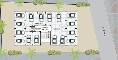 Project Image of 664.03 - 782.97 Sq.ft 2 BHK Apartment for buy in Rikti Complex