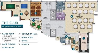 Project Image of 1672.0 - 1917.0 Sq.ft 3 BHK Apartment for buy in Arya Rajwada Sky