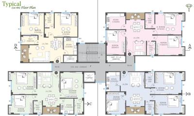 Project Image of 1130.0 - 1412.0 Sq.ft 2 BHK Apartment for buy in Green Aura
