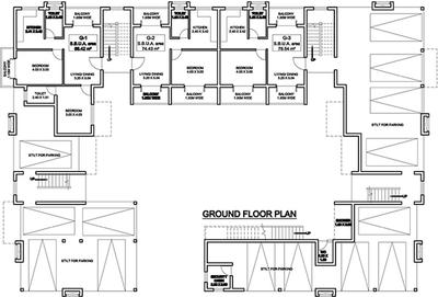 Project Image of 678.56 - 1106.31 Sq.ft 1 BHK Apartment for buy in B And F Amber Gardens Phase II