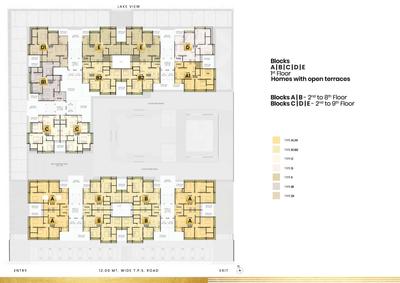 Project Image of 1755.0 - 1935.0 Sq.ft 3 BHK Apartment for buy in Mount Brook And Lake