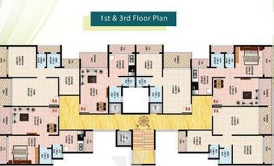 Project Image of 640.0 - 1010.0 Sq.ft 1 BHK Apartment for buy in Innovative Construction Co Galaxy II