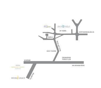 Project Image of 1528.0 - 1905.0 Sq.ft 3 BHK Apartment for buy in Heera Skygolf