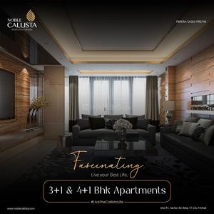 Project Image of 1751.0 - 2968.0 Sq.ft 3 BHK Apartment for buy in Noble Callista