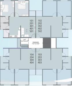 Project Image of 471.57 - 597.4 Sq.ft 2 BHK Apartment for buy in Kirtan Mahima Resicom