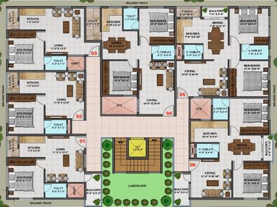 Project Image of 460.0 - 810.0 Sq.ft 1 BHK Apartment for buy in Aspire Chandana