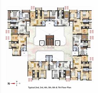Project Image of 435.0 - 663.0 Sq.ft 1 BHK Apartment for buy in Karda Hari Krishna Phase IV