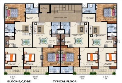 Project Image of 1120.0 - 1580.0 Sq.ft 2 BHK Apartment for buy in ASK The Royal Estate