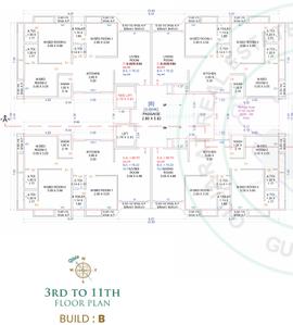 Project Image of 559.4 - 750.24 Sq.ft 2 BHK Apartment for buy in Harmony Firdos Heights