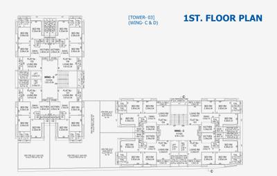 Project Image of 0.0 - 1125.0 Sq.ft 3 BHK Apartment for buy in SWC Skylight