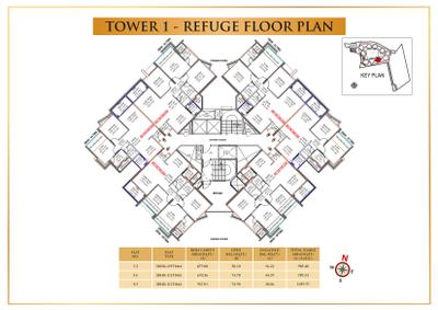 Project Image of 613.0 - 1212.22 Sq.ft 2 BHK Apartment for buy in Pride Purple Park Titan