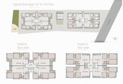 Project Image of 1407.0 - 1470.0 Sq.ft 3 BHK Apartment for buy in Platinum Heights