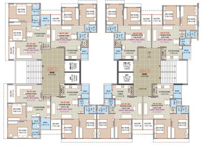 Project Image of 602.89 - 856.16 Sq.ft 2 BHK Apartment for buy in Nilkanth Dharm Skyview