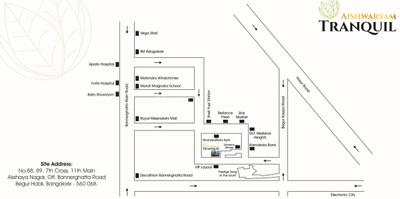 Project Image of 1070.0 - 1597.0 Sq.ft 2 BHK Apartment for buy in Aishwaryam Tranquil